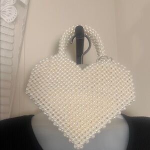 NEW! A New Day Pearl Heart Handbag
